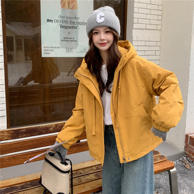 【档口现货】连帽款休闲保暖派克云绒服2C233-817-P225-K339,女装棉衣/棉服,2C233