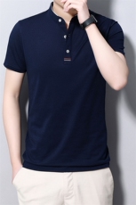 POLO衫男士短袖t恤翻领2023夏季新款潮牌休闲商务男装上衣，男装T恤，电商B212（原钱塘6029）