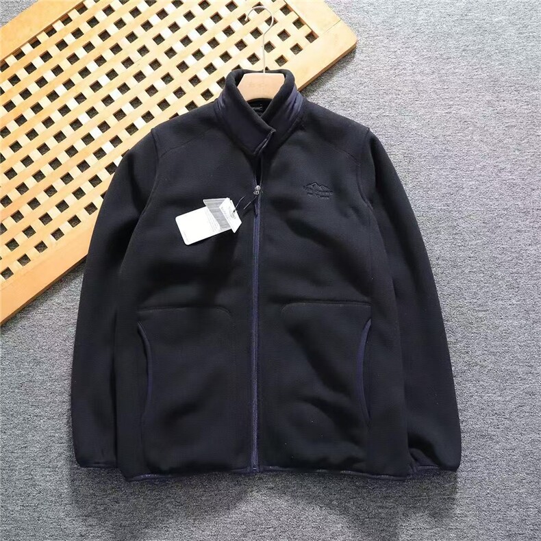 户外山系情侣立领百搭加绒加厚保暖摇粒绒外套抓绒衣JSS30p65,男装棉衣,电商D256-3(原A064-3)