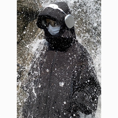 港风大码山系户外男女情侣款防水连帽冲锋衣XZ213-JK9902-P75控98，男装夹克，星座213