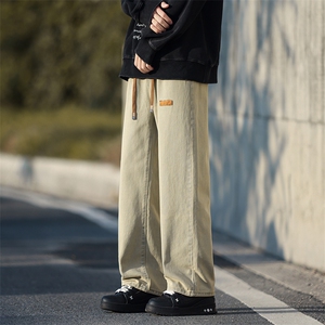 8XL-M特大码牛仔裤男宽松直筒裤子加肥加大码K908P50控68图片