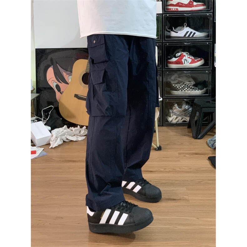 【网图】藏蓝色工装裤男夏季薄款美式机能冲锋裤KZA139LL-特P43,男装工装外套,星座1007（原301D）