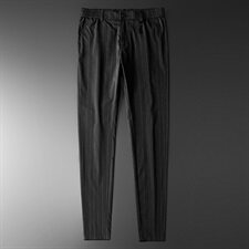 休闲裤男修身秋季薄款商务男士直筒西裤潮流百搭长裤子Z1912，男装西裤，星座509