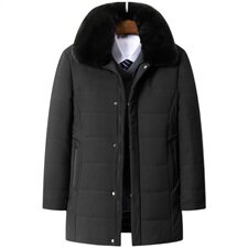 8801/P135中老年棉袄男父亲衣服爸爸中长款棉服加绒加厚保暖衣服，男装棉衣，星座1216（原钱塘722）