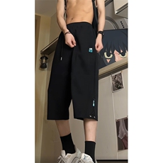 ！夏季男士新款中裤七分裤马裤运动休闲裤QT707-K47-P40，男装牛仔裤，星座617B