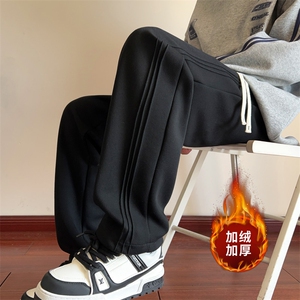 ！2025秋冬新款男士加绒加厚卫裤直筒裤WK2042特P40加绒特P50图片