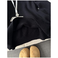 浅灰色圆领套头毛衣男秋冬美式cleanfi潮牌针织衫情侣叠穿打底衫，男装T恤，星座215-1