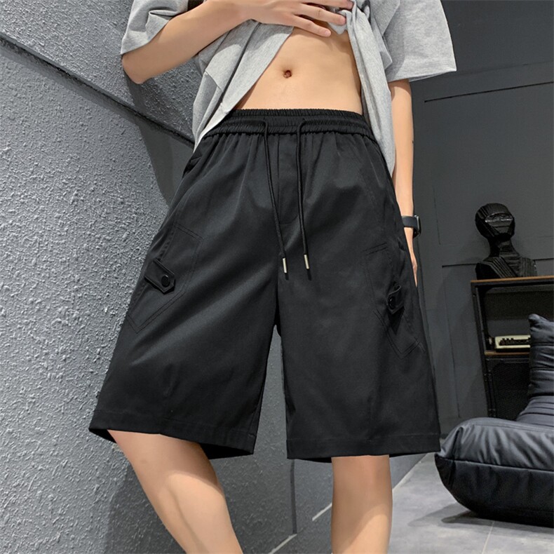 现货夏季工装短裤男ins潮牌休闲百搭潮流痞帅五分裤D02513-P43,男装牛仔裤,星座308B-2