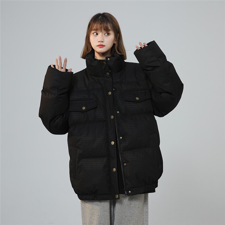 2025韩版西海岸oversize港风中性羽绒棉服重磅A170-M872-TP60，女装棉衣/棉服，电商A170