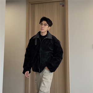 两面穿毛领棉服 W2791M-3XL P145 现货在仓图片