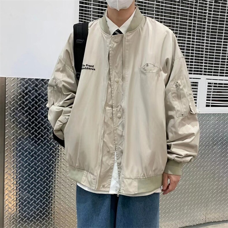 潮流夹克潮男春季棒球领夹克JW1127P60,男装夹克,星座1116-2