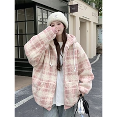 羊羔毛翻领棉服外套女冬季飞行夹克保暖情侣棒球服棉衣M5780，男装夹克，星座1116A（原606A-3）