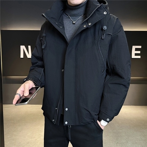 有报告 90鹅绒羽绒服男冬季2025新款外套 A313-Y135592-P365图片
