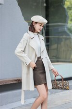 双面奥驼绒大衣，其它，雪飞诗