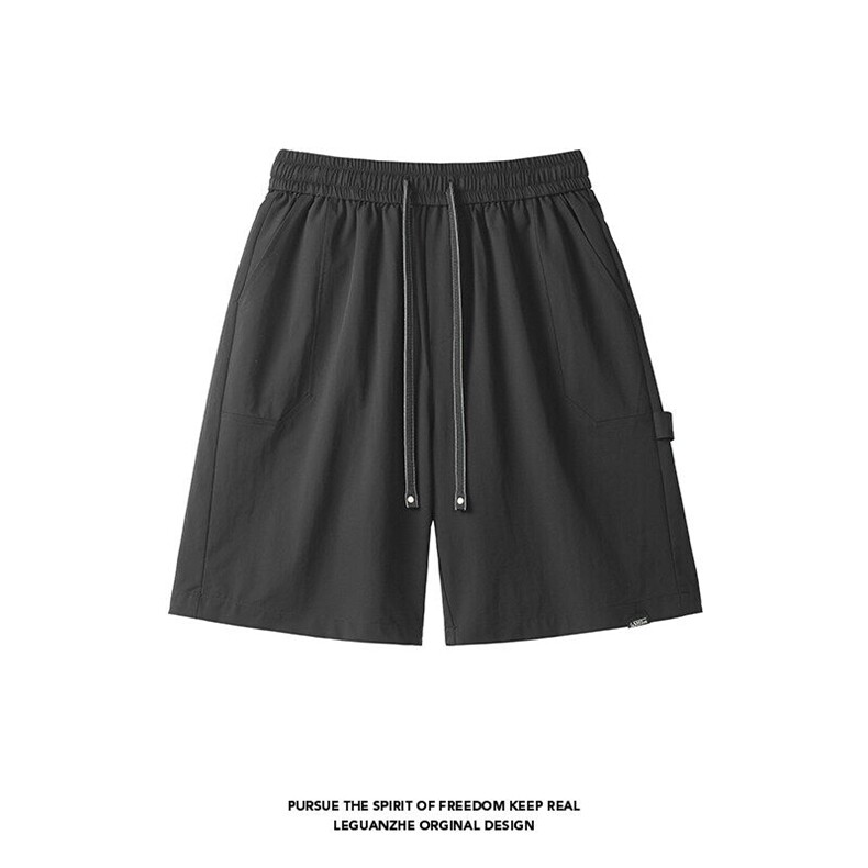 2025夏季新款白底大码美式工装短裤M-5XHK25169-特P25，男装休闲裤，电商A022