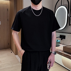 夏打底衫纯色百搭纯色圆领T恤短袖社会小伙A236-82539-特P36，男装T恤，电商A236