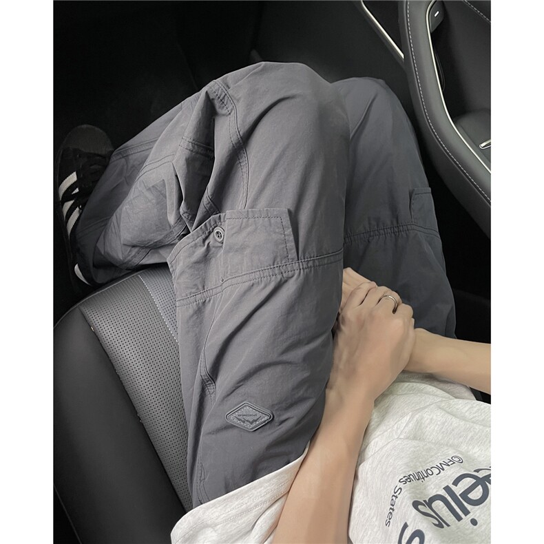 【现货】XZ612-K781-P55控78夏季美式复古尼龙速干工装裤直筒裤,男装工装外套,星座612