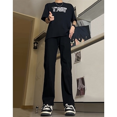 现货主推弹力渐变大码直筒微喇毛边牛仔裤K860-K861-K866-P50，男装牛仔裤，星座205