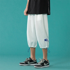 ！2023夏季新款男士运动七分裤学生百搭六分裤短裤潮DK02P40，男装休闲裤，电商B220