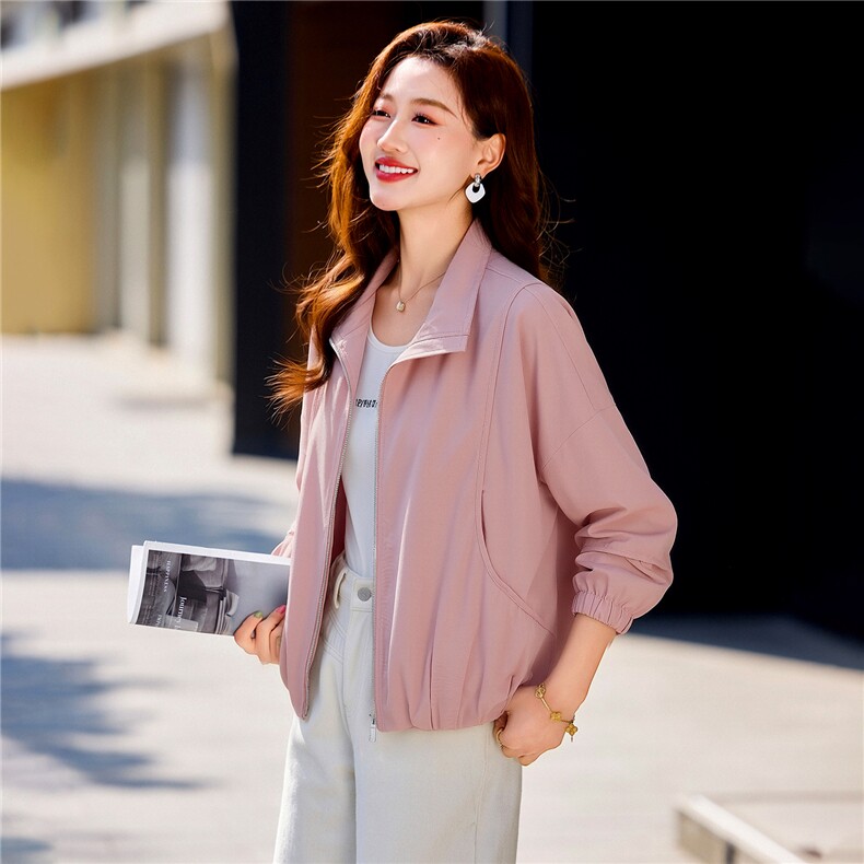 短外套女休闲，女装短外套，曼沙奕珂
