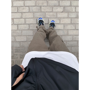 B221 美式ins街头hiphop宽松休闲多口袋工装裤子 LK23120-P65控88图片