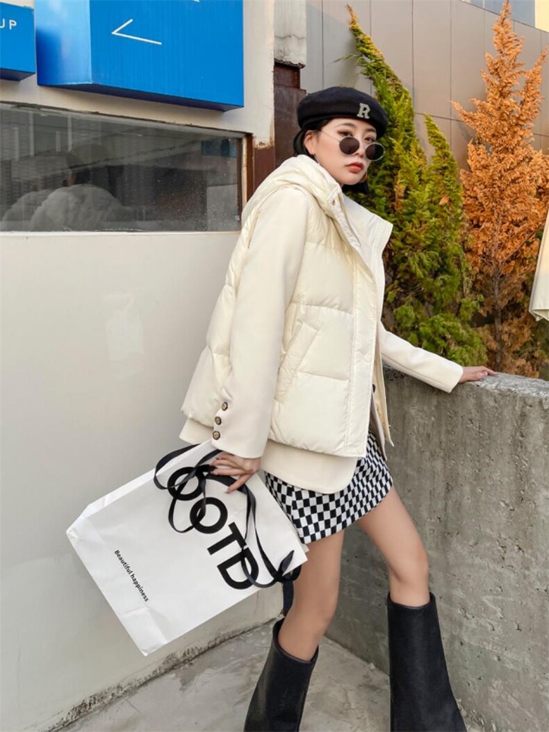 假两件套，90绒两色三码，其它，伊艺不舍