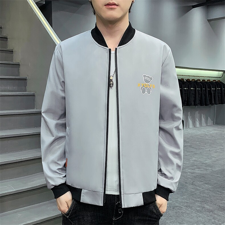 2023春季男士外套男夹克韩版潮流百搭休闲中青年男士春装衣服男装,男装夹克,电商B212（原钱塘6029）