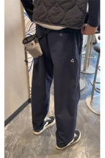 美式机能登山休闲工装裤男款夏藏青色裤子微锥修身防水软壳冲锋裤，男装西裤，星座505-2（原电商A260-1)