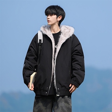 M8602-P95冬季新款男女同款座山雕连帽棉衣外套，男装棉衣，星座109