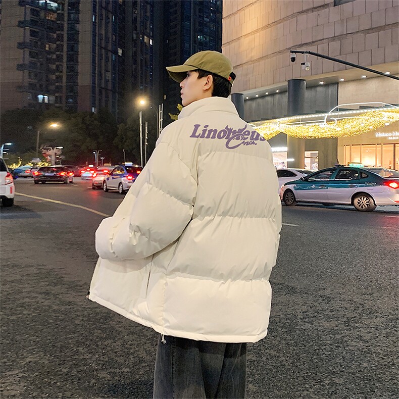 港风抖音直播得物高品质宽松面包服羽绒棉外套棉衣M1155P65图片