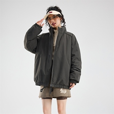 现货5W件冬季三防美式高街雪山立领冲锋衣棉衣男女棉服厚夹克外套，男装夹克，电商A486-1