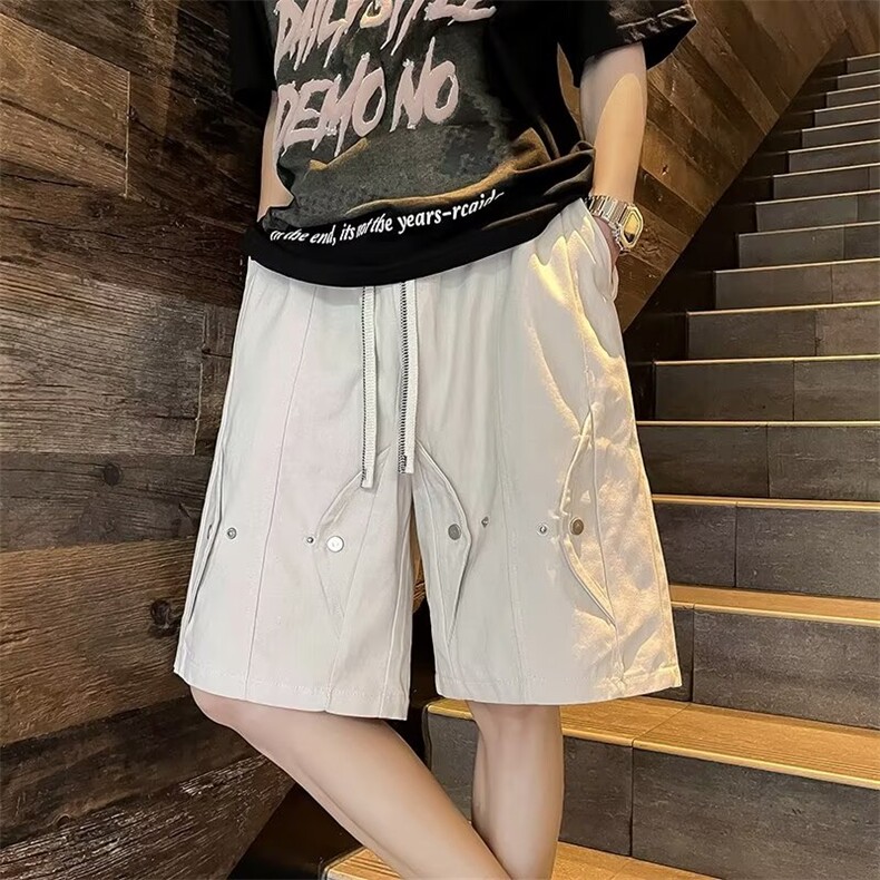 高街休闲短裤男士韩版潮流痞帅气夏季2024新款ins五分裤K5288-P33,男装牛仔裤,星座412-3