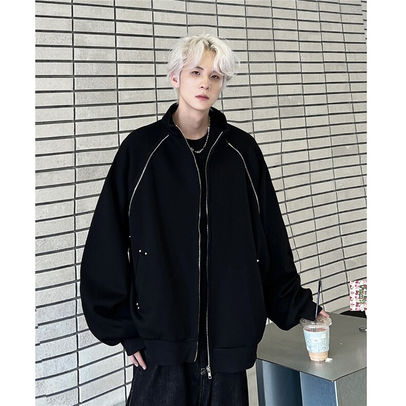 美式复古高街痞帅工装夹克男款休闲棒球服休闲外套潮JK705-P68,男装夹克,电商C307