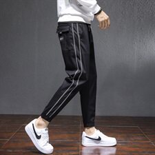 男士休闲裤小脚宽松韩版百搭休闲潮牌ins痞帅青年哈伦裤K702-P45，男装休闲裤，星座610（原A335）