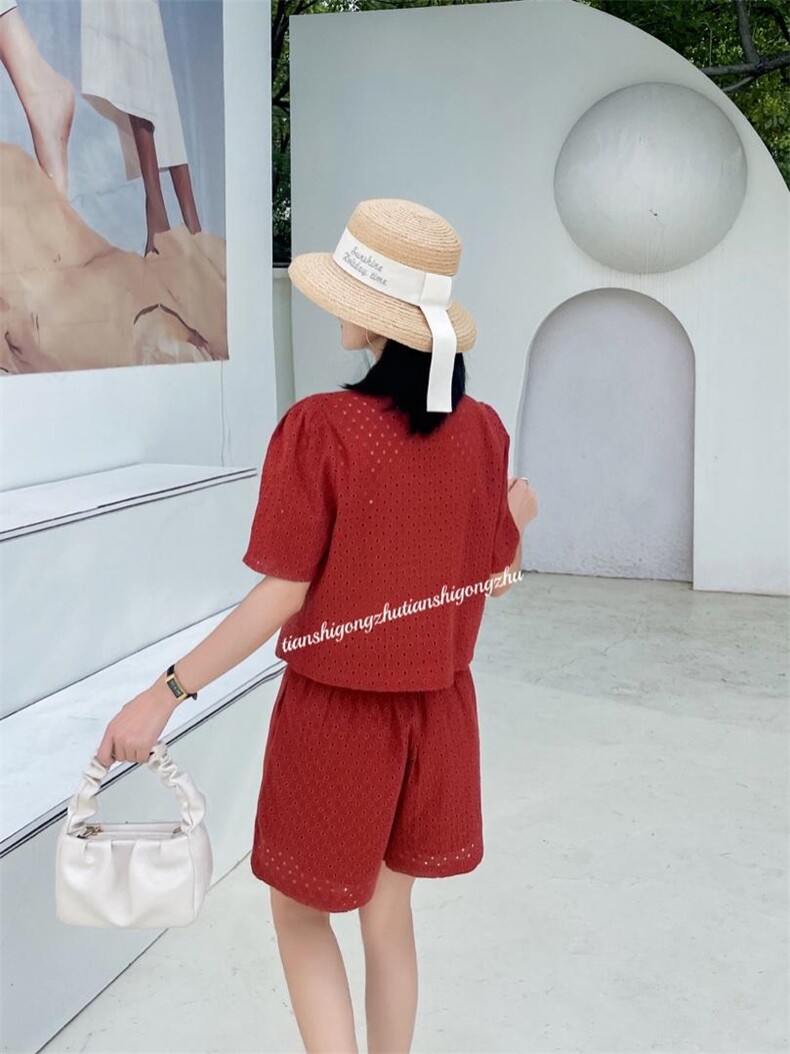 刺绣拼接套裤，其它，天使公主