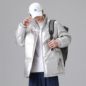 特批70 新款港风中性印花皮棉衣外套保暖御寒皮棉服PY8933-P70图片