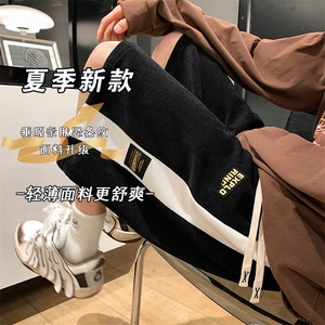 2025夏季新款拼接短裤男女情侣五分裤休闲裤衩沙滩中裤 K1078-P26图片