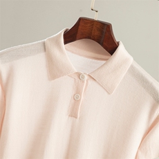 2025年男士时尚百搭POLO衫，男装Polo衫，祥特羊绒