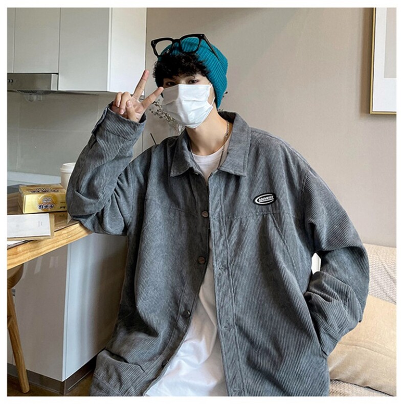 春秋季百搭休闲宽松灯芯绒夹克男士JK151-P60,男装夹克,星座1204