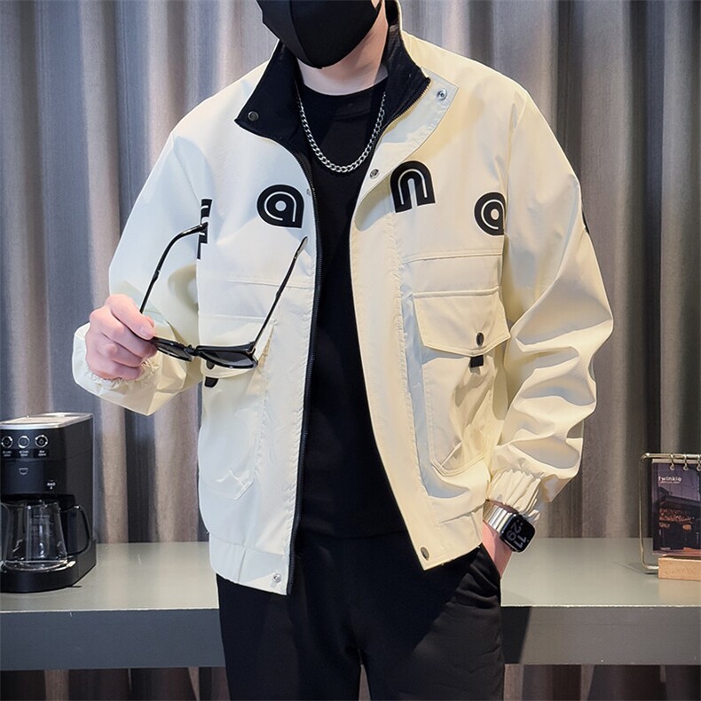 9905-P98控138春季新款社会小伙潮店主风夹克男，男装夹克，电商D327