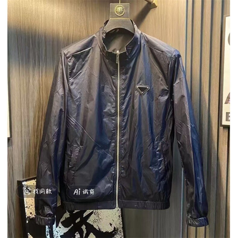 (网络图)双面穿休闲欧货立领外套高档户外上衣313B-JK2506-P105,女装短外套,星座313B