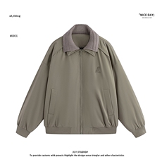 平铺~新标90白鸭绒冬季美式双领设计羽绒服外套E124/P248，男装羽绒服，电商B331
