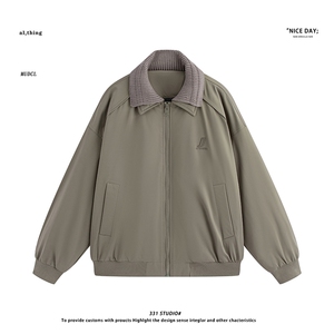 平铺~新标90白鸭绒冬季美式双领设计羽绒服外套 E124/P248图片