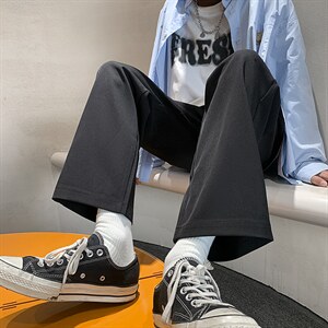 早秋冰丝九分西裤 XZ604-KG26-P55控68图片
