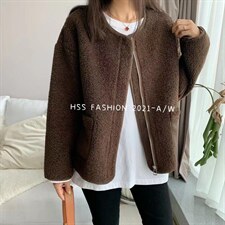 羊羔毛冬装，其它，后时尚