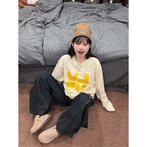 【有货】LBK611ZZ-特58 美式复古豹纹拼接大口袋工装弯刀牛仔裤图片