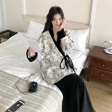 秋款现货！新中式水墨画外套B208-9015-P160K238，女装短外套，浙宝208