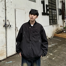 现货春季新款美式高街棒球服男士潮牌飞行夹克外套Jk06-P85控118，男装夹克，星座218-5