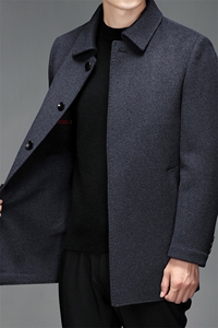 CK1809钱塘2020-2中年男士冬季厚款商务休闲简约夹克外套P290图片