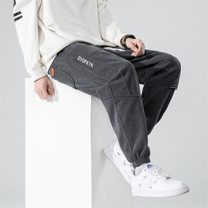男大码刺绣束脚休闲裤 1516-1_9968-L-4XLP60 5XL-10XLP60图片